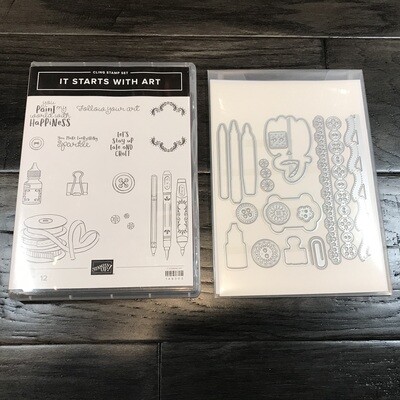 It Starts With Art Cling Bundle It Starts With Art Cling Bundle