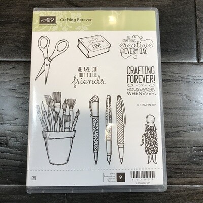 Crafting Forever Cling Stamp Set Crafting Forever Cling Stamp Set