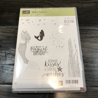Magical Mermaid Cling Stamp Set Magical Mermaid Cling Stamp Set