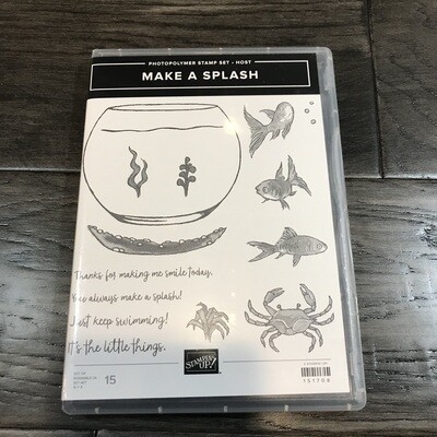 Make a Splash Photopolymer Stamp Set Make a Splash Photopolymer Stamp Set