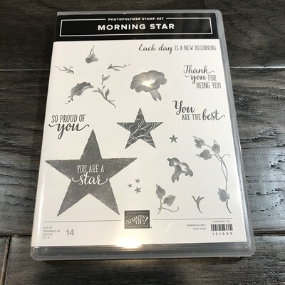 Morning Star Photopolymer Stamp Set Morning Star Photopolymer Stamp Set