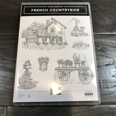 French Countryside Cling Stamp Set French Countryside Cling Stamp Set