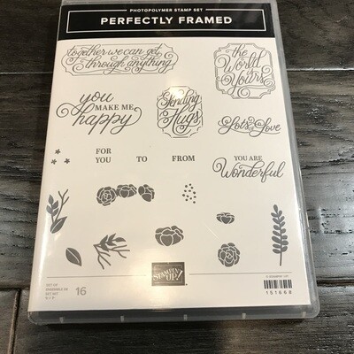 Perfectly Framed Photopolymer Stamp Set Perfectly Framed Photopolymer Stamp Set