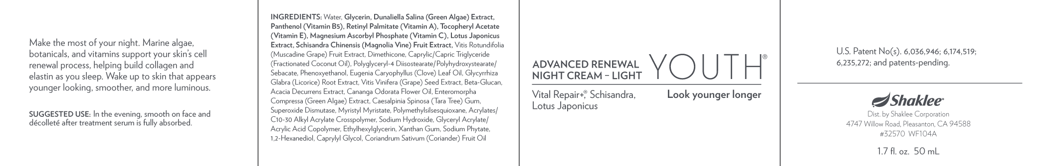 Advanced Renewal Night Cream- Light
