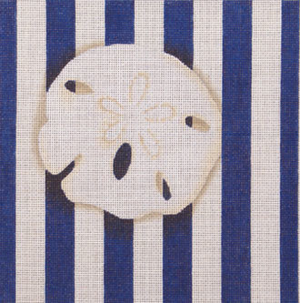 Sand Dollar Square Stripe (handpainted from Associated Talents) Sand Dollar Square Stripe (handpainted from Associated Talents)