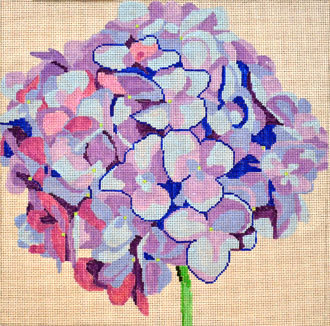 Blue Hydrangea (handpainted by Jean Smith) Blue Hydrangea (handpainted by Jean Smith)