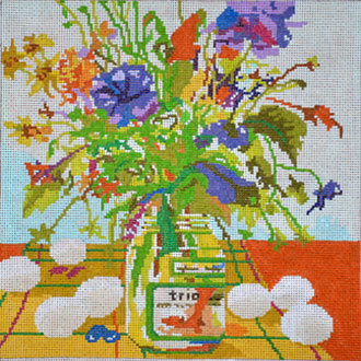 Eggs & Flowers (Hanpainted by The Point Of It All Designs) Eggs & Flowers (Hanpainted by The Point Of It All Designs)