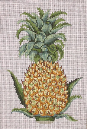 Pineapple (handpainted by All About Stitching) Pineapple (handpainted by All About Stitching)