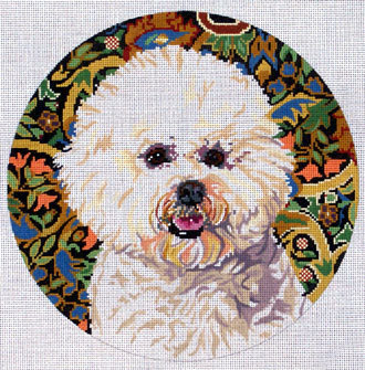 Bichon Frise 2 (Handpainted by Barbara Russell Designs) Bichon Frise 2 (Handpainted by Barbara Russell Designs)