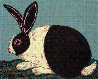 Cozy Bunny (Handpainted by Cooper Oaks Design) Cozy Bunny (Handpainted by Cooper Oaks Design)