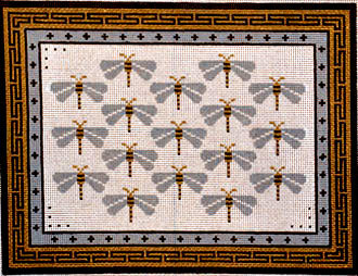 Dragonflies for You (Handpainted by JP Needlepoint) Dragonflies for You (Handpainted by JP Needlepoint)