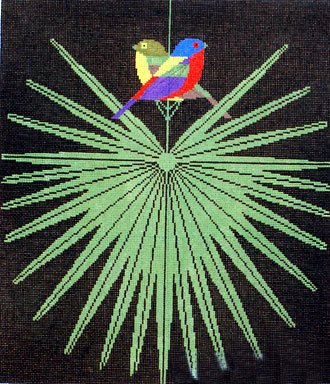 Flamboyant Feathers (Handpainted by Merideth Collection) Flamboyant Feathers (Handpainted by Merideth Collection)