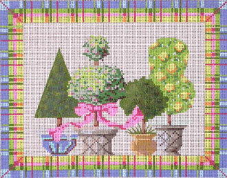 Springtime, includes stitch guide (Handpainted by Kelly Clark Designs) Springtime, includes stitch guide (Handpainted by Kelly Clark Designs)