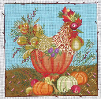 Harvest Rooster (handpainted by Melissa Shirley) Harvest Rooster (handpainted by Melissa Shirley)