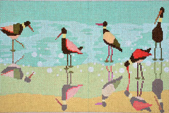 Shorebirds (Handpainted by Birds of a Feather) Shorebirds (Handpainted by Birds of a Feather)