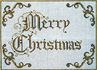 Merry Christmas Pillow (Handpainted by The Point Of It All Designs) Merry Christmas Pillow (Handpainted by The Point Of It All Designs)