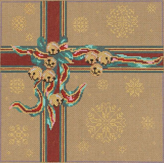 Christmas Package (Handpainted needlepoint canvas from The Point of it All Designs) Christmas Package (Handpainted needlepoint canvas from The Point of it All Designs)
