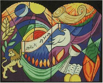 Judaic Torah of the Truth Tallis Bag (handpainted by Susan Roberts) Judaic Torah of the Truth Tallis Bag (handpainted by Susan Roberts)