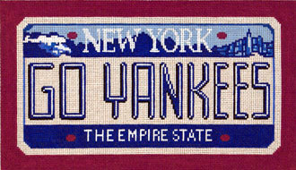Go Yankees (Handpainted by CBK Needlepoint Collection) Go Yankees (Handpainted by CBK Needlepoint Collection)