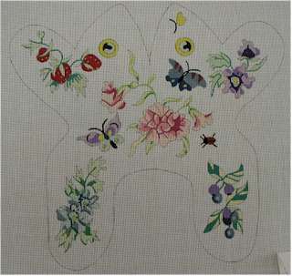 Baby Flower Frog (Handpainted by CBK Needlepoint Collection) Baby Flower Frog (Handpainted by CBK Needlepoint Collection)