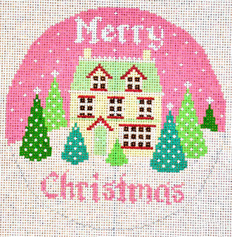 Merry Christmas House (Handpainted by Shelly Tribbey Designs) Merry Christmas House (Handpainted by Shelly Tribbey Designs)