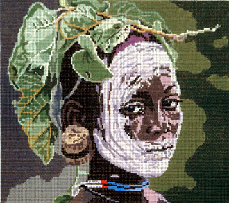 African Fashion Lady (Hand Painted by Barbara Russell) African Fashion Lady (Hand Painted by Barbara Russell)