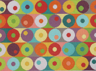 Contemporary Circles (Handpainted by Needledeeva ) Contemporary Circles (Handpainted by Needledeeva )