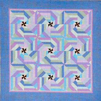 Pinwheel Spider Web (handpainted by Susan Roberts) Pinwheel Spider Web (handpainted by Susan Roberts)