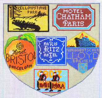 Travel Sticker Square (Point of it All Designs) Travel Sticker Square (Point of it All Designs)