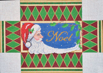 Noel Santa Brick Cover (handpainted by Susan Roberts) Noel Santa Brick Cover (handpainted by Susan Roberts)
