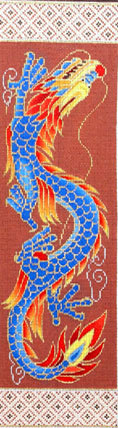 Dragon w/Border (Handpainted from Sophia Designs) Dragon w/Border (Handpainted from Sophia Designs)