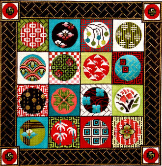 Asian Circles (handpainted by Mindy) Asian Circles (handpainted by Mindy)