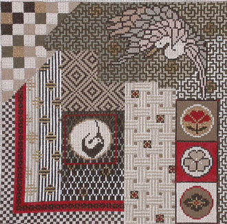 A Japanese Quilt (Hand Painted by Mindy) A Japanese Quilt (Hand Painted by Mindy)