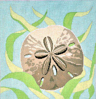 Seaweed & Sandollar (handpainted by Susan Roberts) Seaweed & Sandollar (handpainted by Susan Roberts)