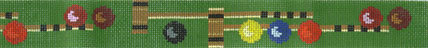 Croquet Belt (Handpainted by Walker Street Designs) Croquet Belt (Handpainted by Walker Street Designs)