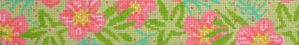 Hibiscus Pastel Belt (Handpainted by Voila) Hibiscus Pastel Belt (Handpainted by Voila)
