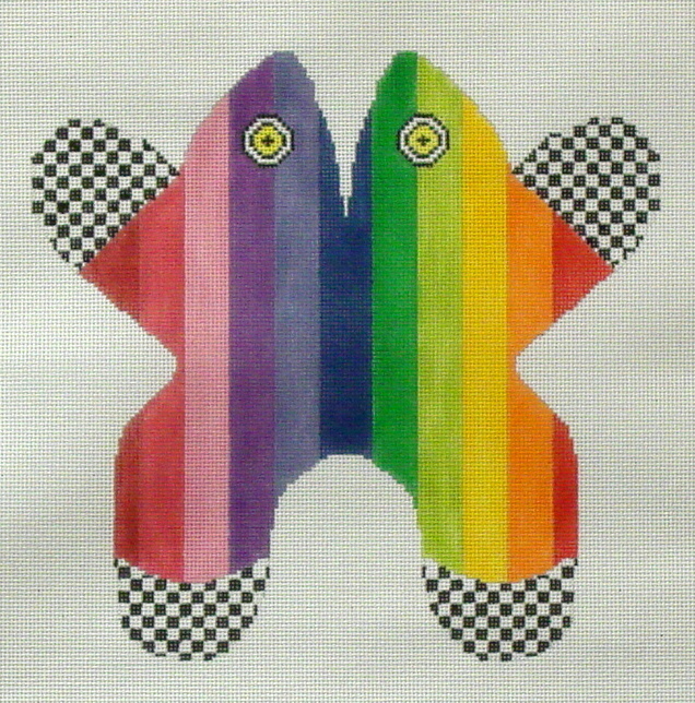 Large Rainbow Frog (handpainted by Needle Crossing) Large Rainbow Frog (handpainted by Needle Crossing)