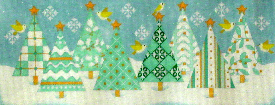 Tree Row (handpainted from Mellissa Shirley) Tree Row (handpainted from Mellissa Shirley)
