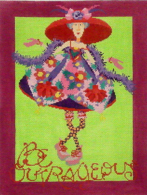 Be Outrageous (Hand Painted by Ruth Schmuff Designs)) Be Outrageous (Hand Painted by Ruth Schmuff Designs))