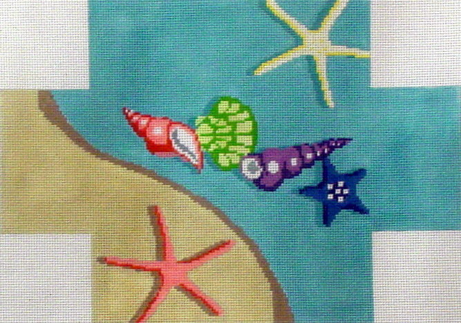 Sea Shell Brick Cover (hand painted by HSN Designs) Sea Shell Brick Cover (hand painted by HSN Designs)