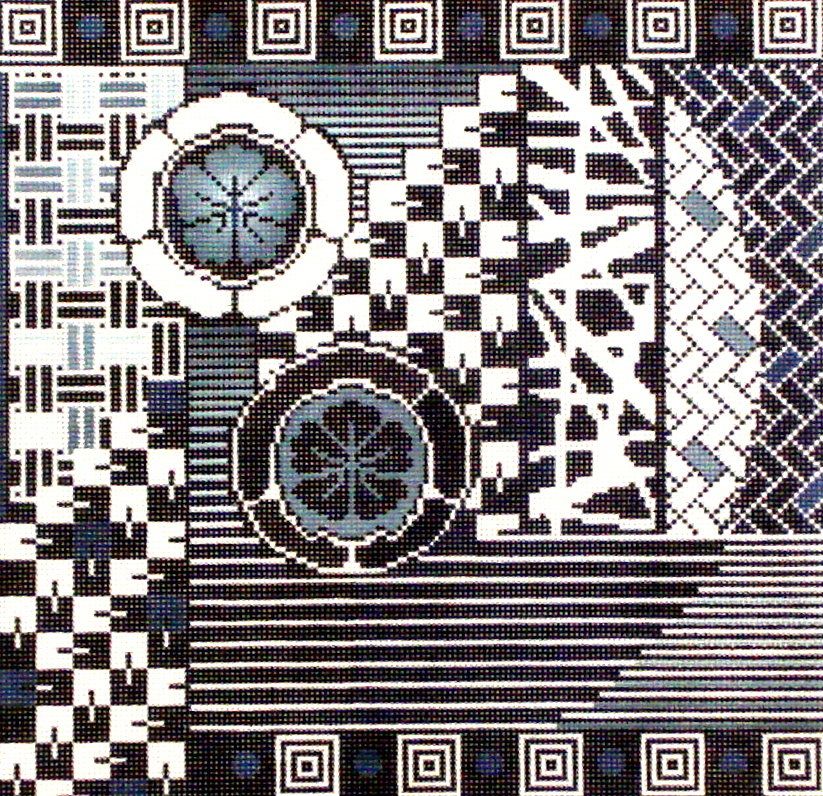 Blue and White Oriental (Hand Painted by Mindy) Blue and White Oriental (Hand Painted by Mindy)