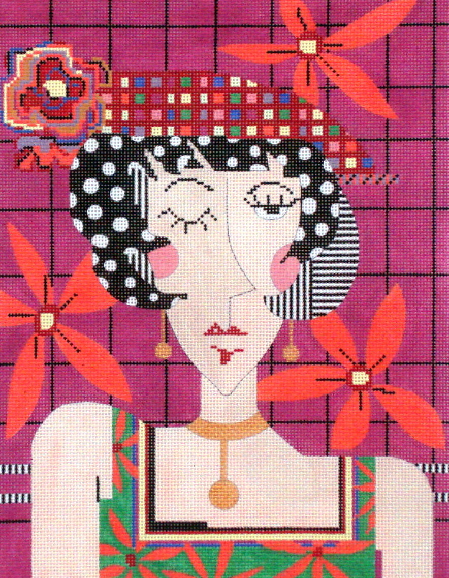 Take a Peak (handpainted from All About Stitching) Take a Peak (handpainted from All About Stitching)