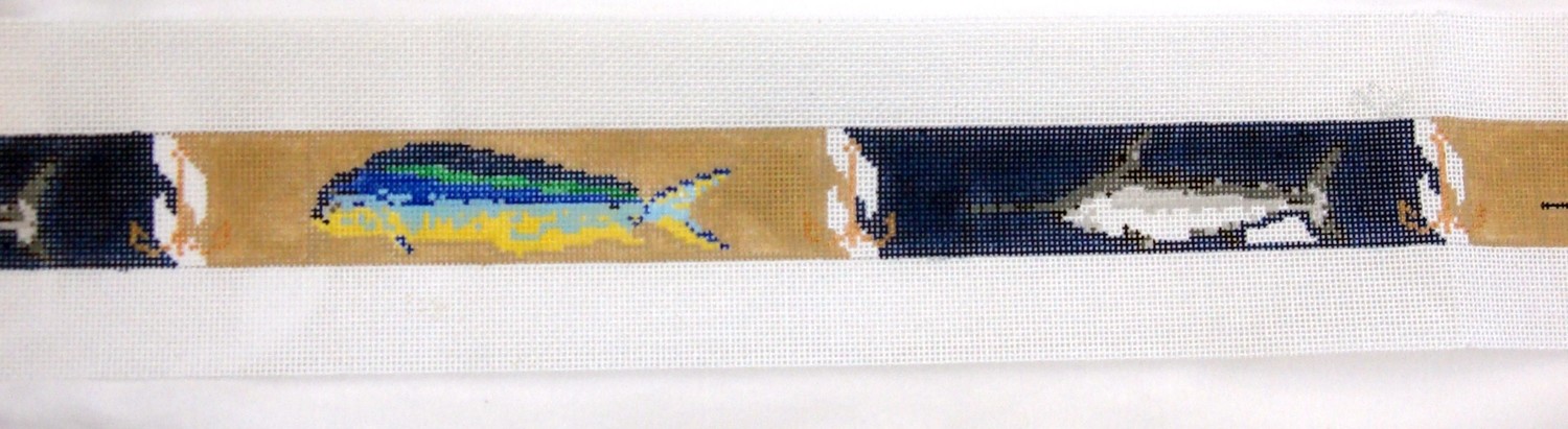 Deep Sea Camel Belt (Handpainted by Walker Street Designs) Deep Sea Camel Belt (Handpainted by Walker Street Designs)
