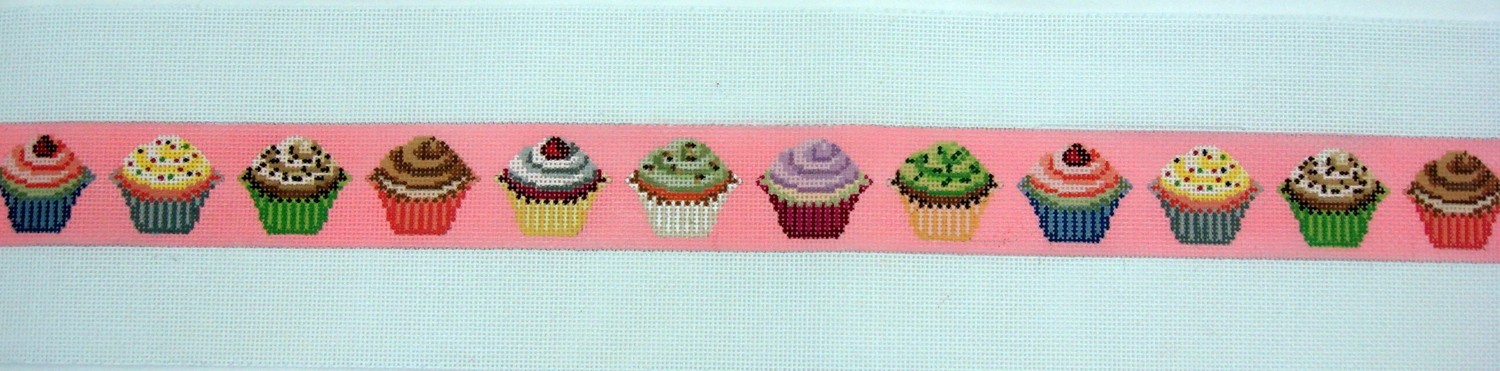 Cupcake Belt (Handpainted by Itz A Stitch) Cupcake Belt (Handpainted by Itz A Stitch)