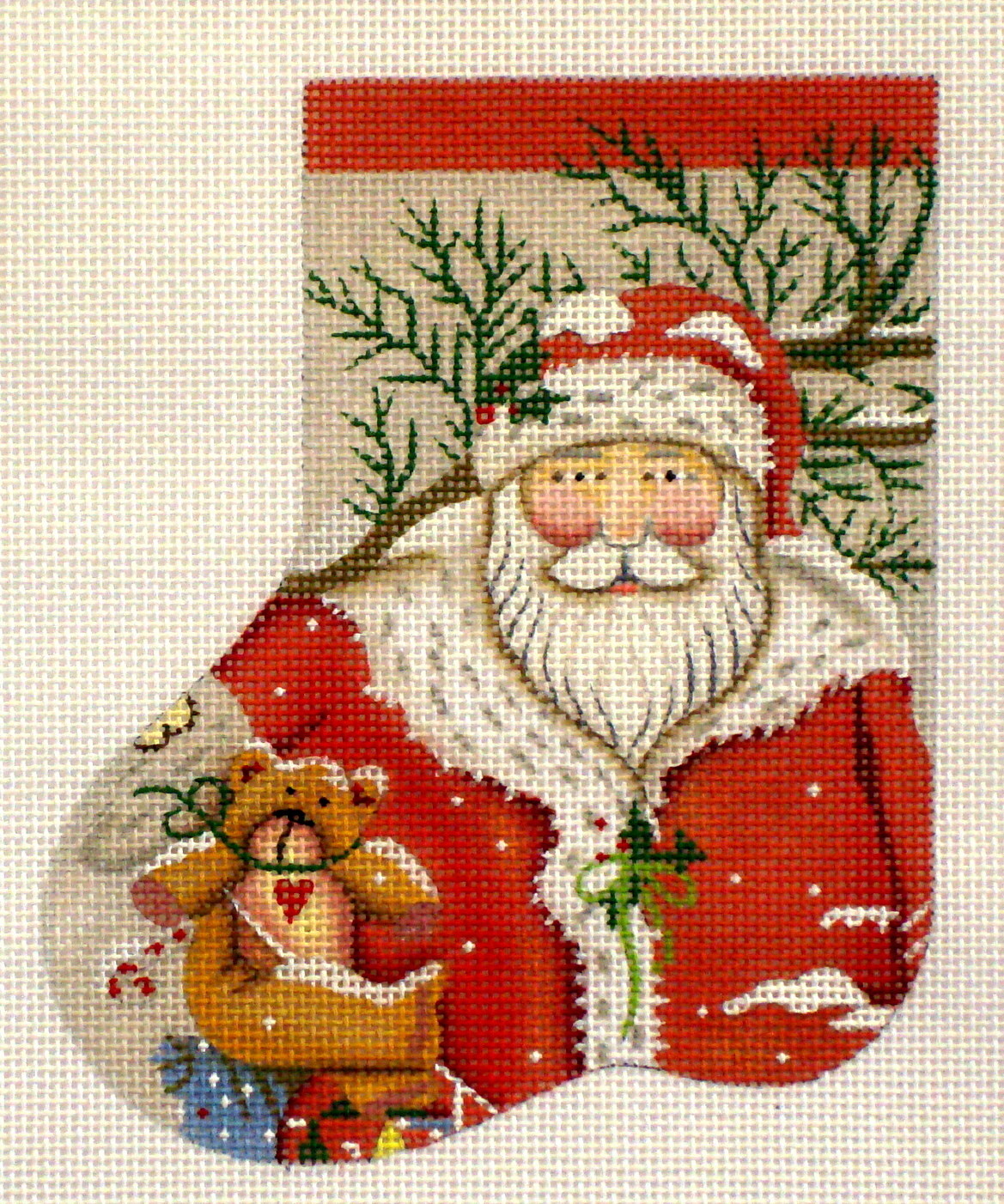 Snowy Santa mini soak (hand painted from Melissa Shirley) Snowy Santa mini soak (hand painted from Melissa Shirley)
