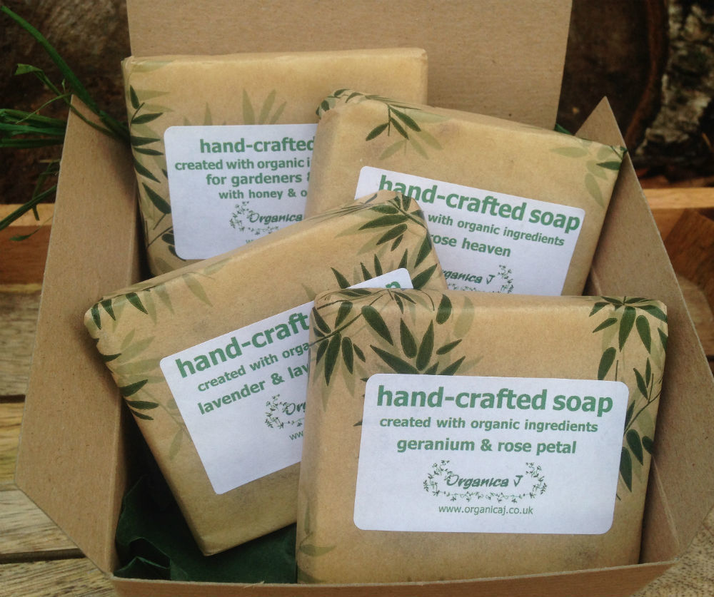 Organic Soap Gift Box - Two Organic Soap Gift Box - Two