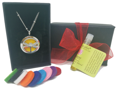 Dragonfly Essential Oil Necklace Dragonfly Essential Oil Necklace
