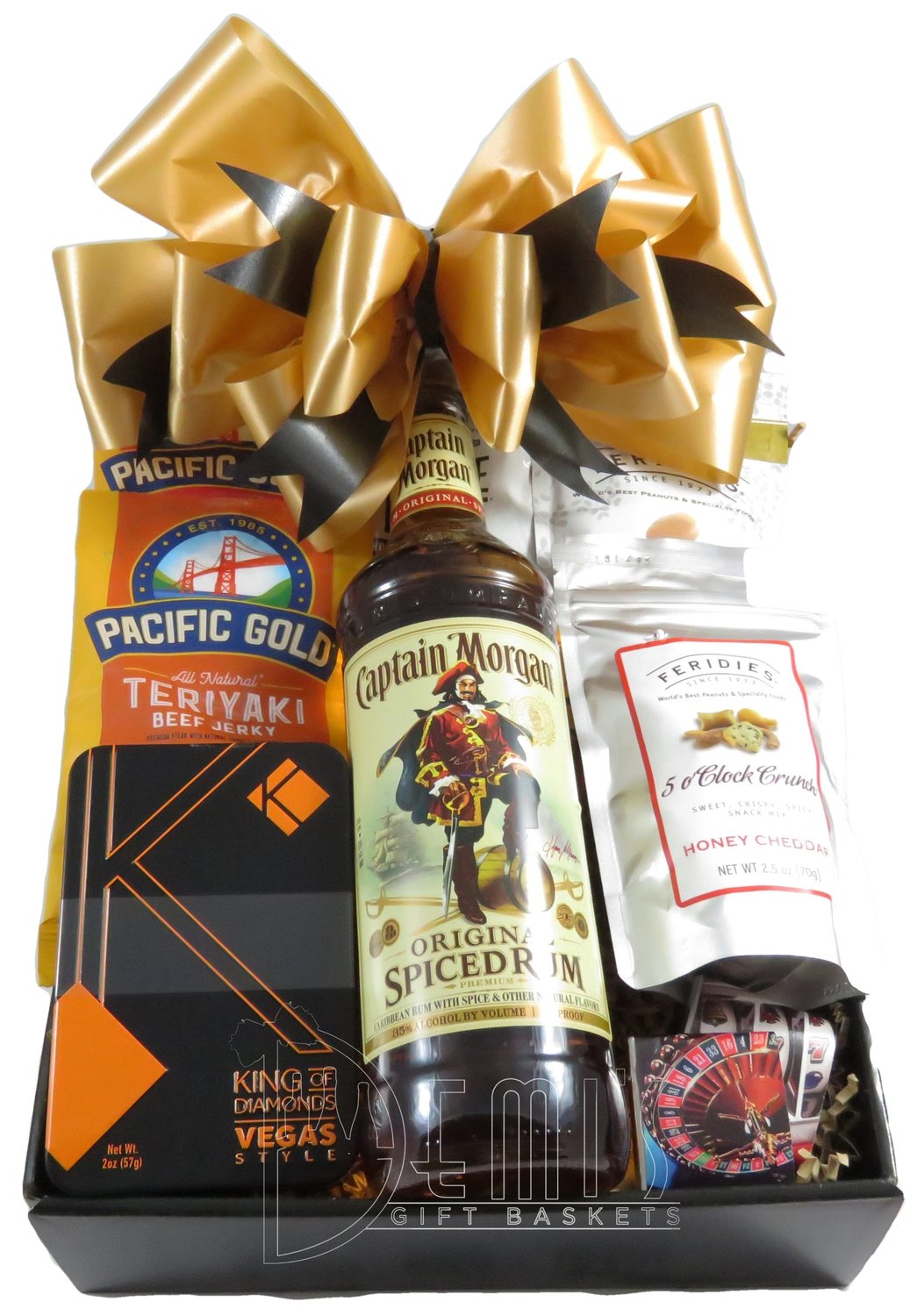 Captain Morgan Spiced Rum Snack Box Captain Morgan Spiced Rum Snack Box