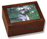 Wood Photo Urn by Howard Miller Wood Photo Urn by Howard Miller