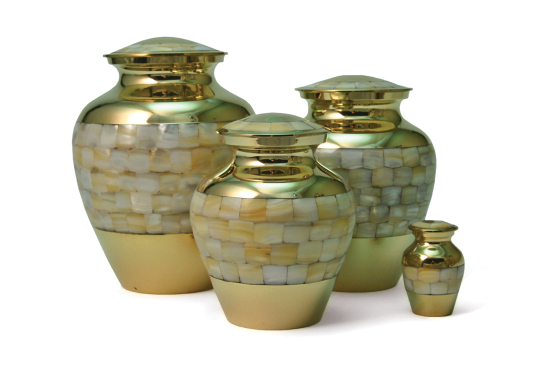 Mother of Pearl Elite Urns Mother of Pearl Elite Urns
